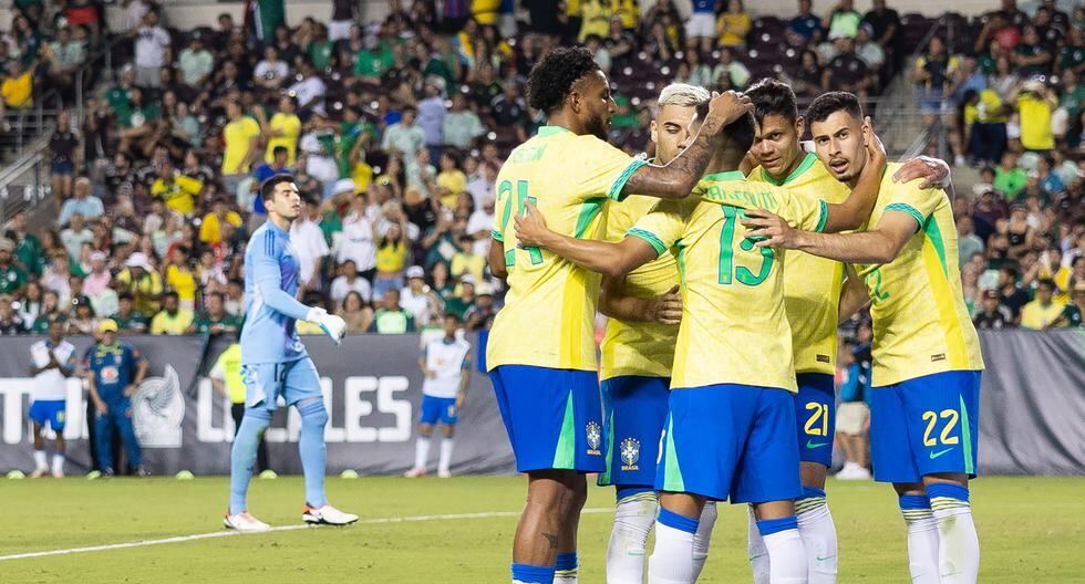 Brasil vs. México (3-2): resumen y goles del partido amistoso 