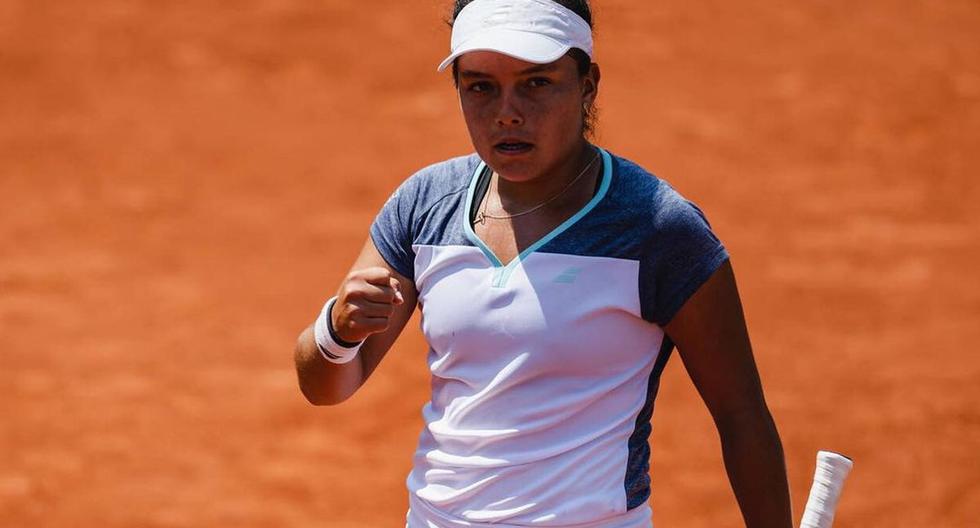 “Con una garra impresionante”, así es Lucciana Pérez, la tenista de 18 años que hace historia en Roland Garros Junior