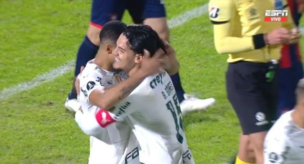 Gol de Palmeiras: Cerqueira anotó el 3-0 sobre Cerro Porteño en la Libertadores 