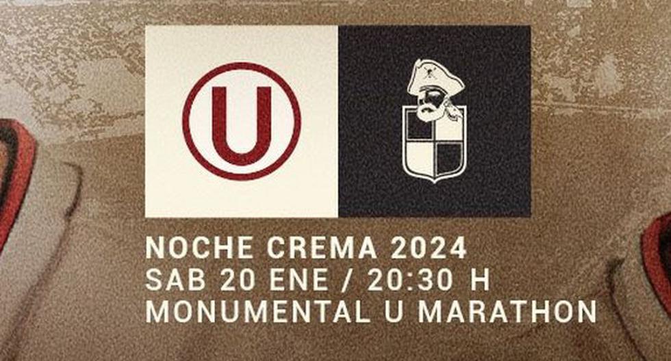 Universitario confirma a Coquimbo de Chile como su rival en la Noche Crema 2024