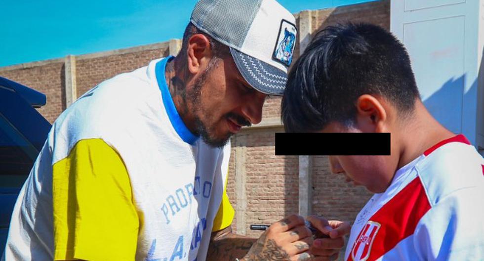 El emotivo gesto de Paolo Guerrero con un niño en el día de su cumpleaños | Liga 1 Te Apuesto