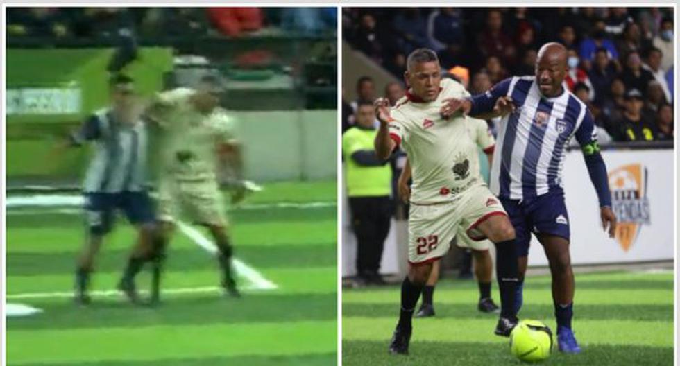 ‘Puma’ Carranza fue expulsado por un codazo en clásico de Fútbol 7 que ganó Universitario 