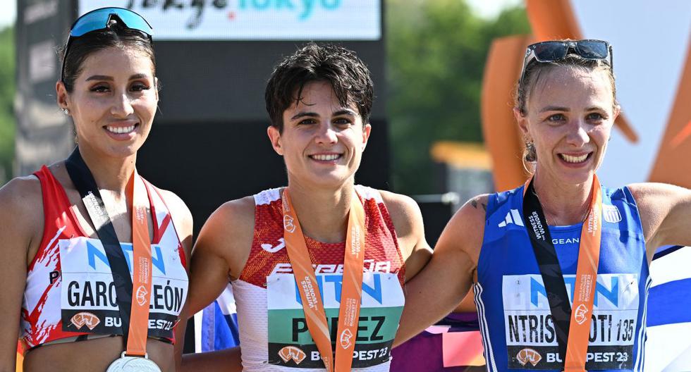 Podio peruano: Kimberly García obtuvo segundo lugar en 35 km marcha del Mundial de Atletismo