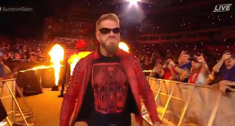 Edge: el gran regreso del luchador en SummerSlam