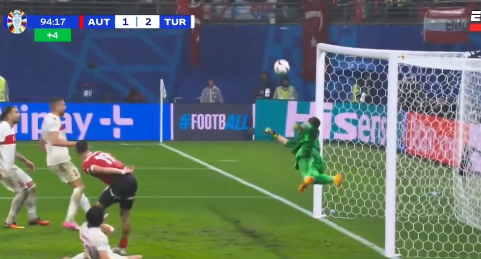 ¡La atajada de la Eurocopa! Mert Günok salva a Turquía del empate ante Austria 