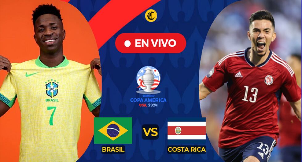 Brasil vs Costa Rica EN VIVO por Copa América 2024: horario y en qué canal transmiten el partido