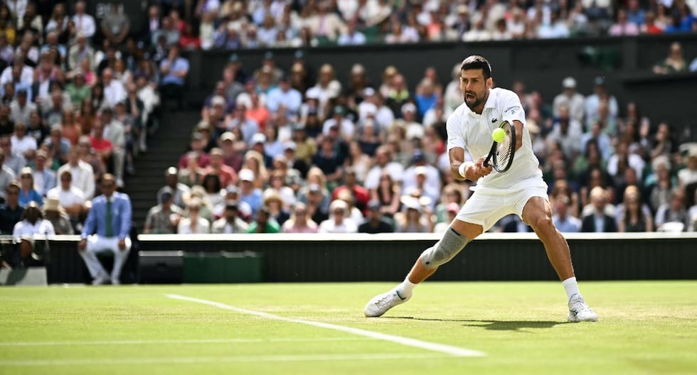 Le costó: Novak Djokovic venció a Jacob Fearnley en Wimbledon 2024
