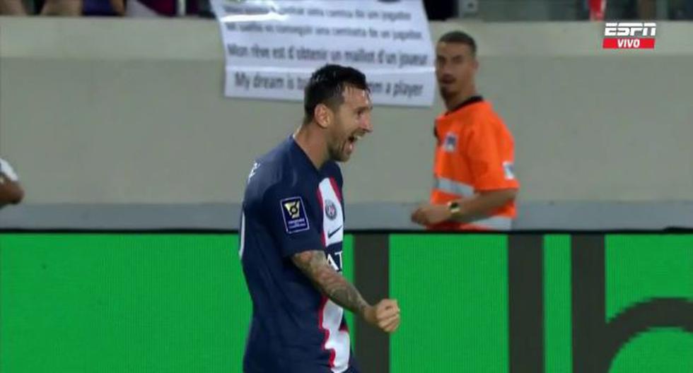 Desparramó al arquero: el golazo de Messi en el PSG vs. Nantes por la Supercopa 
