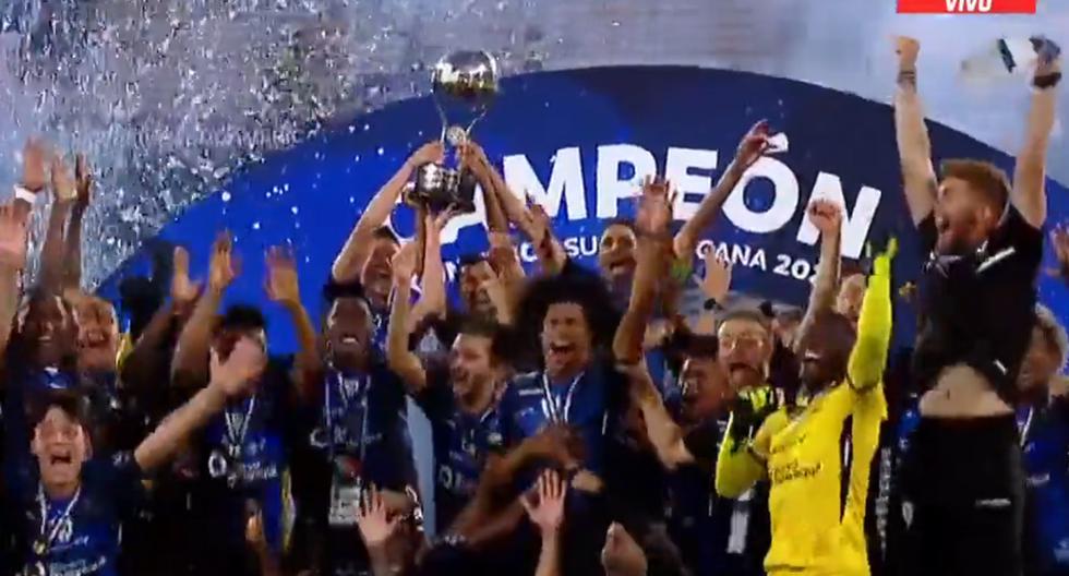 Independiente del Valle campeón: el cuadro ecuatoriano levantó el trofeo de la Copa Sudamericana 2022