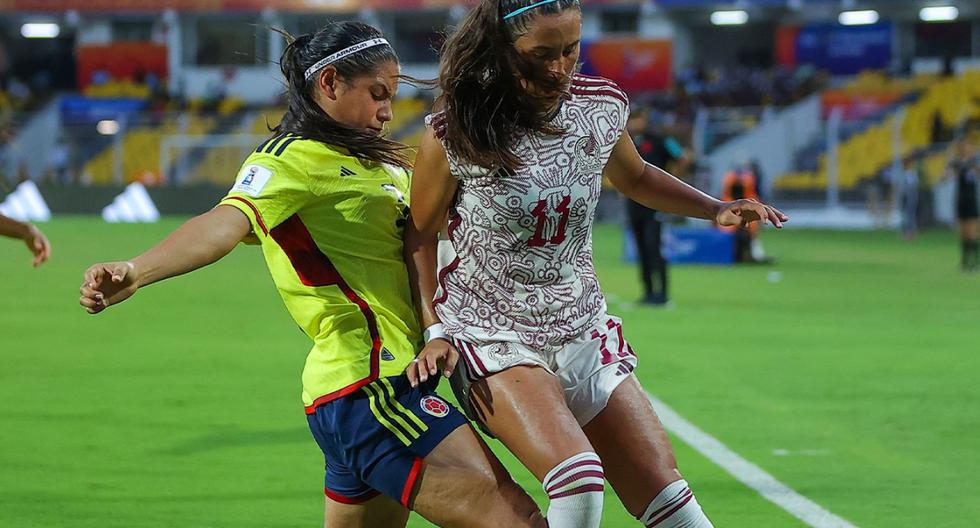 México cayó ante Colombia y quedó eliminado del Mundial Femenino Sub 17