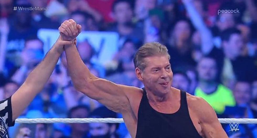 Con ayuda de Theory: McMahon salió del retiro, luchó y derrotó a Pat McAffe en el WrestleMania 38