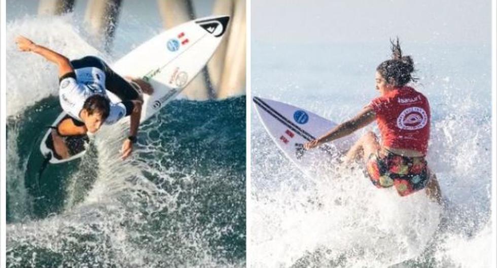 Lucca Mesinas y Daniella Rosas, entre los ocho mejores del mundo del ISA World Surfing Games