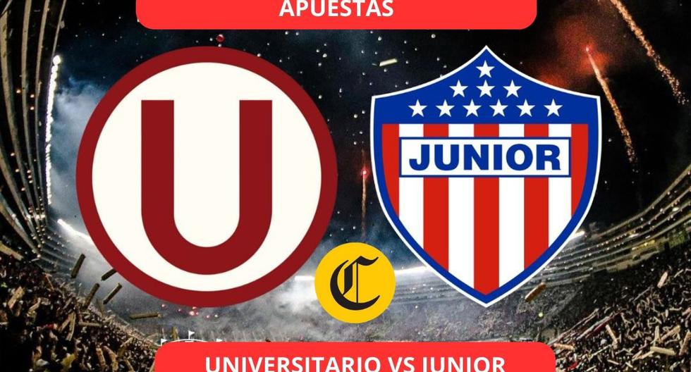 Apuestas Universitario vs Junior: mejores cuotas del partido de la Copa Libertadores