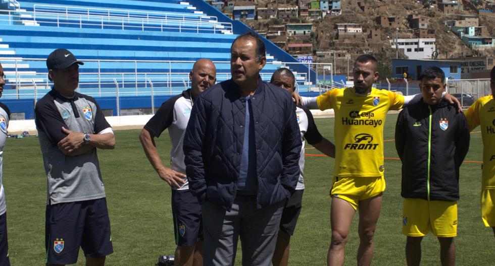 Selección peruana: Juan Reynoso visitó los entrenamientos de ADT en Tarma
