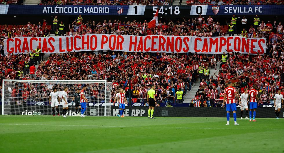 “Gracias ‘Lucho’ por hacernos campeones”: el mensaje de los fanáticos del ‘Atleti’ a Suárez