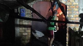Menores que jugaban con fuego provocaron incendio en Iquitos