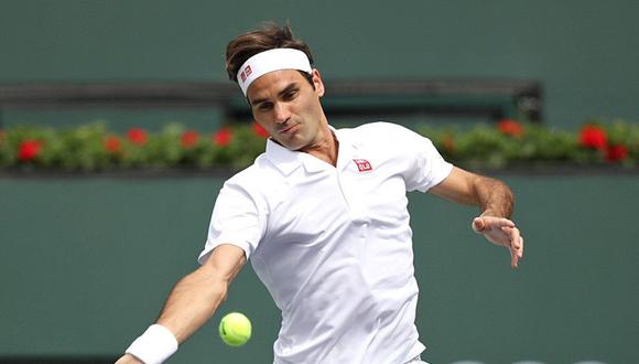Roger Federer enfrenta al alemán Peter Gojowczyk por la segunda ronda del Indian Wells. (Foto: Reuters)
