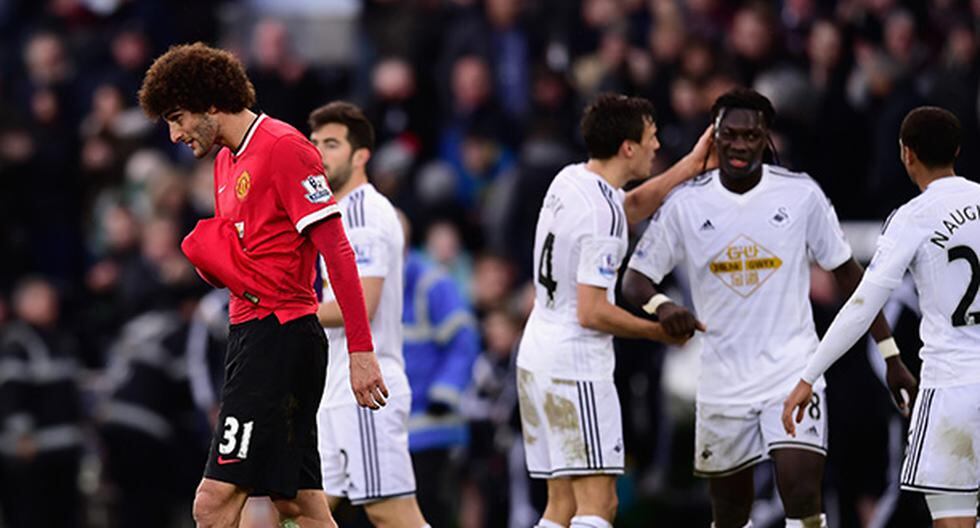 Swansea City venció de local al Manchester United. (Foto: Getty Images)