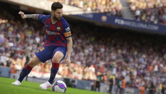 Lionel Messi es uno de los más valorados en PES 2020. (Foto: Konami)