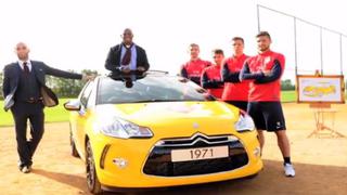 VIDEO: Citroën y Arsenal hacen magia