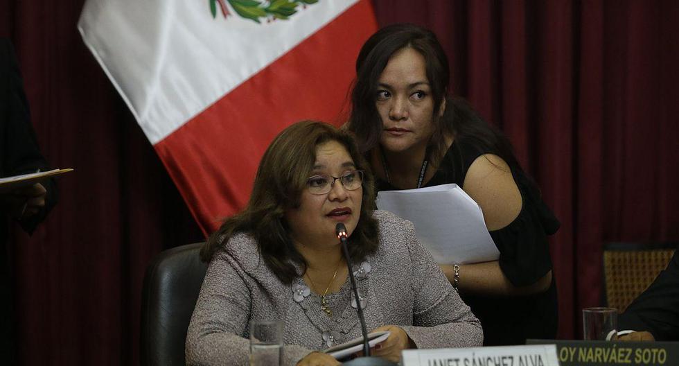 La presidenta de la Comisión de Ética, Janet Sánchez, dará cuenta en la sesión del lunes sobre la denuncia contra César Villanueva. (Foto: GEC)