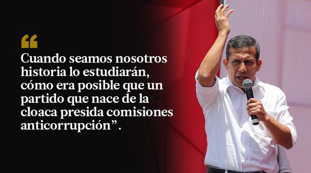 Ollanta Humala: las frases con las que criticó al fujimorismo - 1