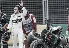 Fernando Alonso tras su accidente: “He gastado una de las vidas que me quedaban”