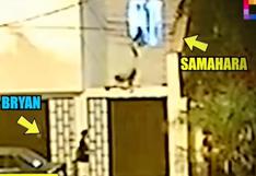 Samahara Lobatón se molestó y lanzó toda la ropa de Bryan Torres a la calle | VIDEO