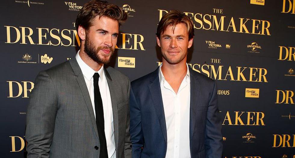 Liam Hemsworth y Chris Hemsworth (Foto: Getty Images)