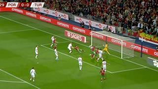 Para no creer: Diogo Jota se perdió un claro gol para Portugal vs. Turquía | VIDEO