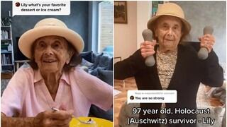 La sobreviviente del Holocausto que se ha convertido en una estrella de TikTok a sus 97 años