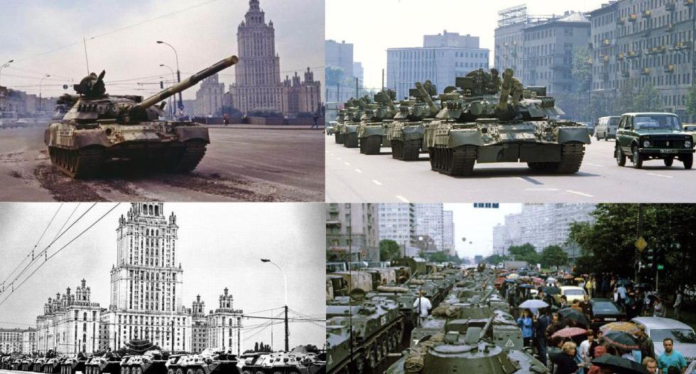 El 19 de agosto de 1991 la población de Moscú salió a las calles para enfrentar a los tanques de los golpistas. (Foto: Wikimedia)