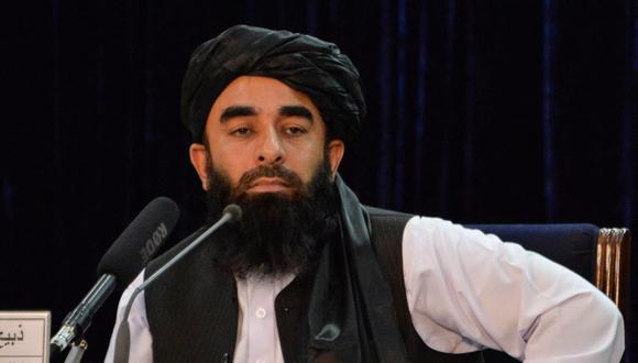 El primero en actualizar su foto de Twitter fue Zabihullah Mujahid, el principal portavoz de los talibanes, activo en la red desde abril de 2017, pero cuyo rostro no había sido visto. (HOSHANG HASHIMI / AFP).
