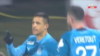 Gol de Alexis Sánchez: mira el 1-0 de Marsella vs Clermont por Ligue 1 | VIDEO