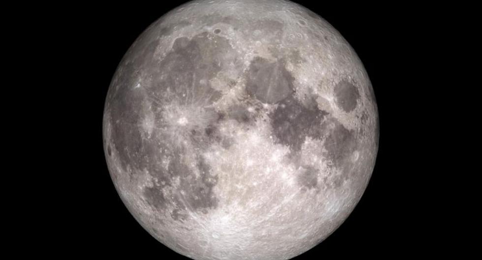 Luna llena. (Foto: NASA)