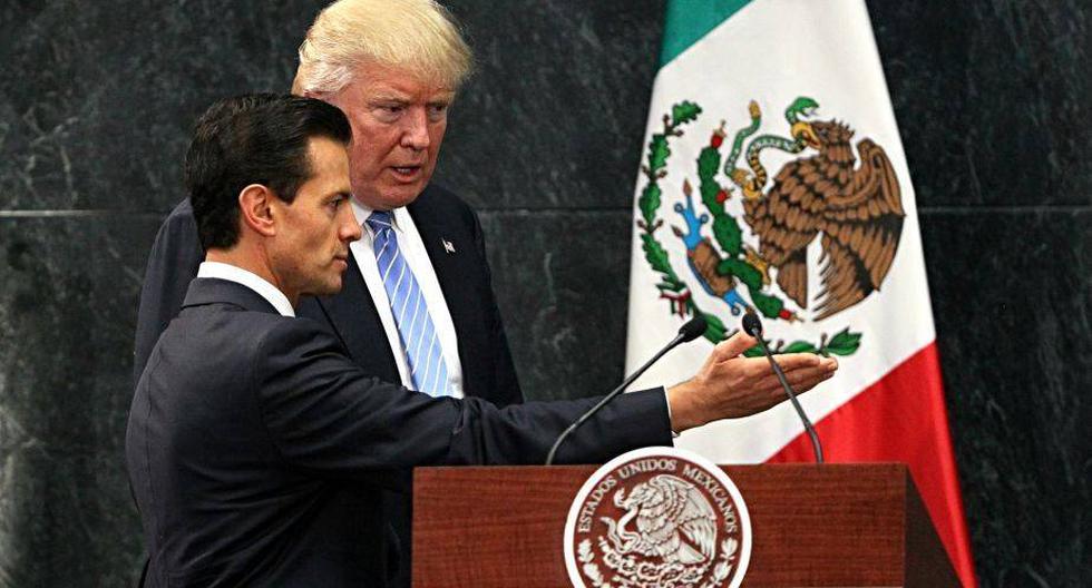 Enrique Pe&ntilde;a Nieto se defendi&oacute; de las cr&iacute;ticas por la cita que tuvo con Donald Trump en M&eacute;xico (EFE)