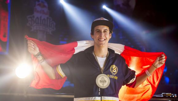 Jaze, campeón nacional de Red Bull Batalla de los Gallos: "Soñé mucho con este momento". (Foto: Red Bull Content Pool)