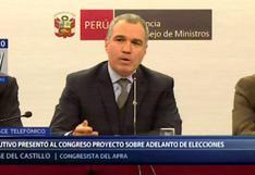 Jorge del Castillo: "Deploro la descortesía de Salvador del Solar"