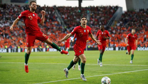 Portugal vs. Holanda EN VIVO: Guedes marcó el 1-0 con potente remate en final de UEFA Nations League | VIDEO. (Video: YouTube / Foto: AFP)