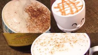 Aprende a preparar mocaccino y caramel macchiato sin máquina