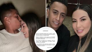 Christian Cueva comparte en redes el fin de su matrimonio con Pamela López