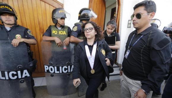 Fiscal Rocío Sánchez investiga el caso Los Cuellos Blancos del Puerto. (Foto: El Comercio)