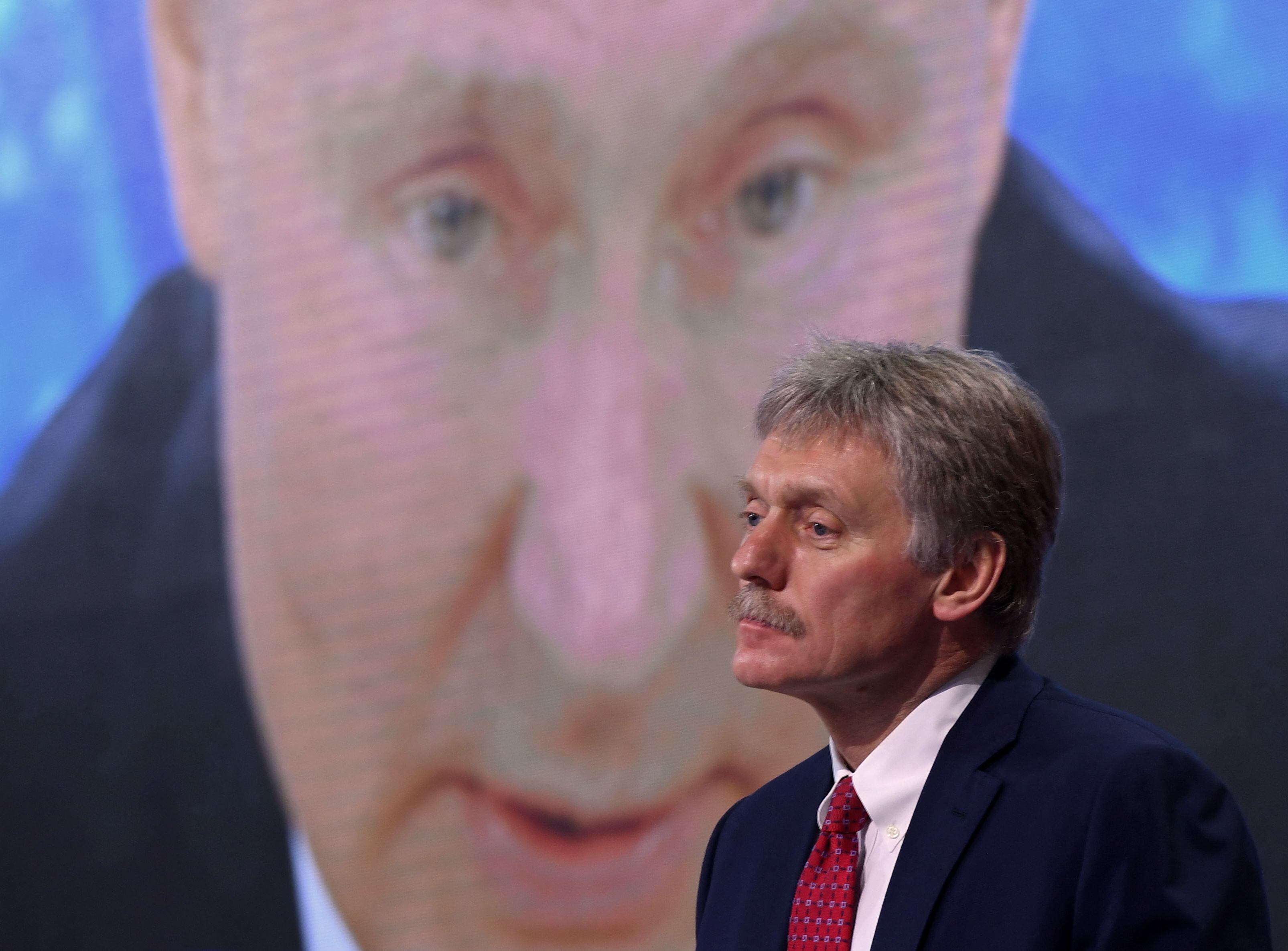 Dmitri Peskov, Kremlin spokesman.  Photo: AFP archive/NATALIA KOLESNIKOVA