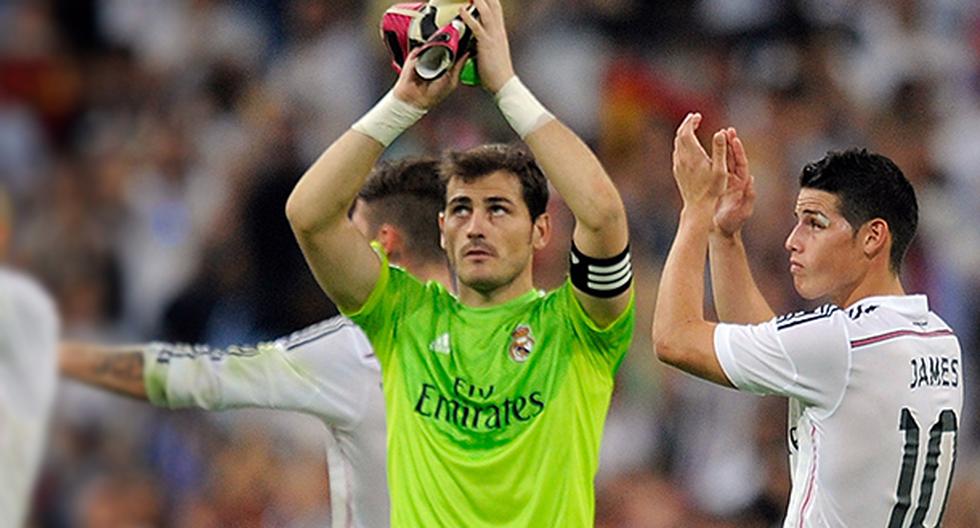 James Rodríguez defendió de las críticas a Iker Casillas. (Foto: Getty Images)