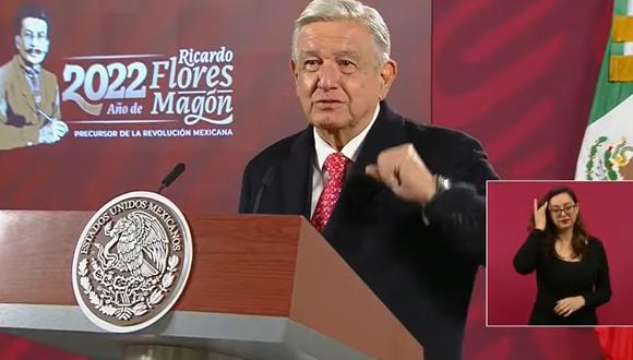 AMLO se volvió a referir a la crisis política en el Perú durante sus tradicionales conferencias de prensa diarias.