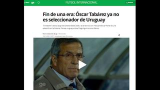 “Fin de una era”: así informan los medios internacionales la salida de Tabárez de la ‘Celeste’ | FOTOS