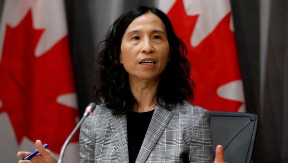 La directora de salud pública de Canadá, la Dra. Theresa Tam, asiste a una conferencia de prensa mientras continúan los esfuerzos para ayudar a frenar la propagación de la enfermedad por coronavirus (COVID-19) en Ottawa, Ontario, Canadá. (Foto: Archivo/REUTERS/Blair Gable).