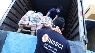 Indeci garantiza entrega de ayuda humanitaria tras robo de víveres en almacén valorizados en S/1 millón