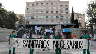 España: personal sanitario se manifiesta en Madrid para exigir mejores condiciones | FOTOS