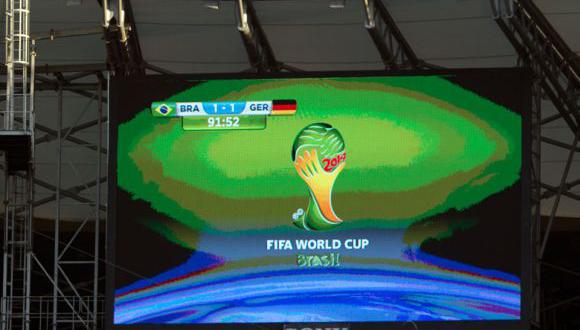 Brasil vs. Alemania: tablero del Mineirao 'vaticina' un 1-1